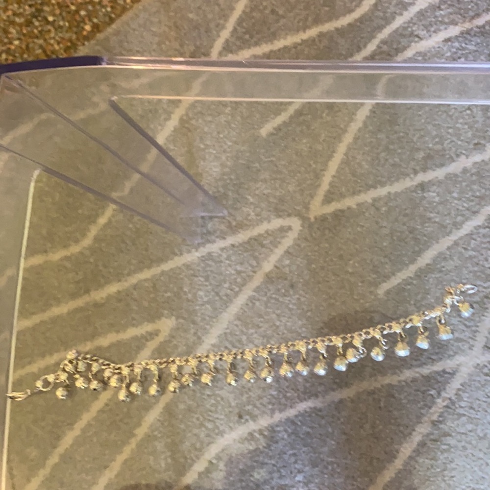 10” ankle or wrist jingling charm bracelet